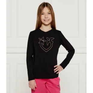 Pinko UP Bluzka Regular Fit - Bluzy dla dziewczynek - miniaturka - grafika 1