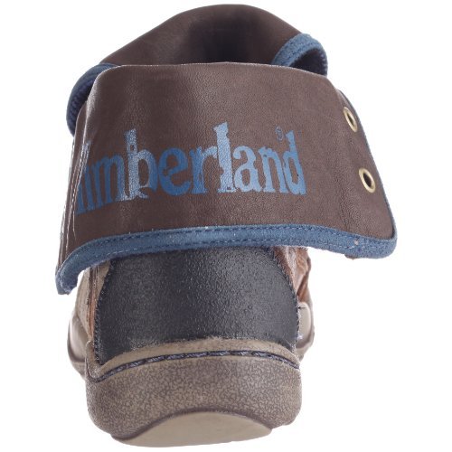 Timberland 70931 Crown Point FTK_Unisex - półbuty dziecięce, brązowy - Brązowy Dark Brown W Blue - 39.5 EU