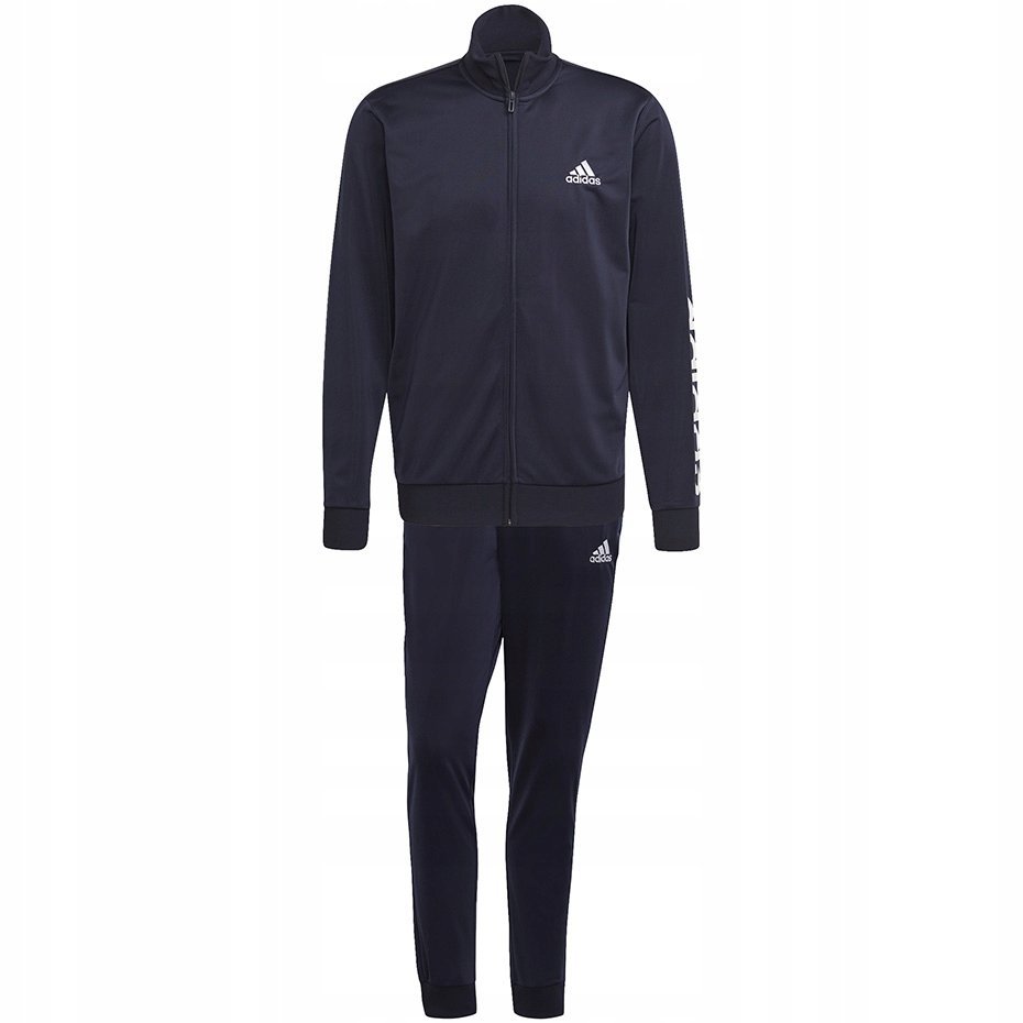 Dres męski adidas Track Suit Primegreen Essentials granatowy GK9655 4