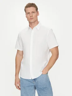 Calvin Klein Koszula Classic LV04LB125G Biały Regular Fit - Koszule męskie - miniaturka - grafika 1