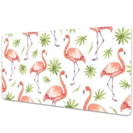 Obrusy i serwetki - Podkładka pod mysz i klawiaturę Flamingi 90x45 cm - miniaturka - grafika 1