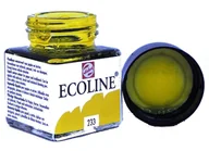 Farby i media malarskie - Talens Ecoline Farba Akwarel Płynna 233 Chartreuse - miniaturka - grafika 1