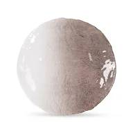 Tace i patery - Patera Dekoracyjna Okrągła Salia 28X28X2 Biała + Brązowa - miniaturka - grafika 1
