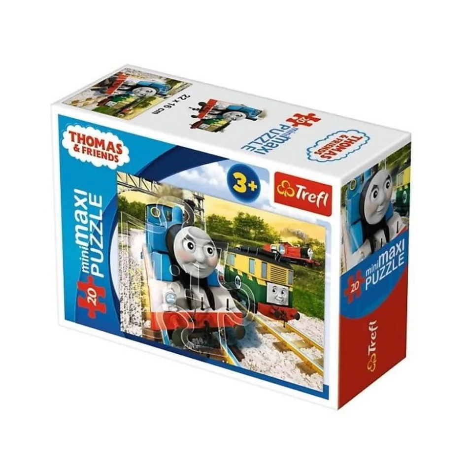 Trefl Puzzle 20 miniMaxi Tomek podróżnik 3