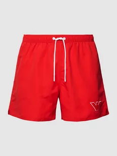 Spodenki kąpielowe z naszywką z logo model ‘SPONGE EAGLE’ - Kąpielówki męskie - miniaturka - grafika 1