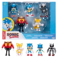 Figurki dla dzieci - Zestaw figurek Sonic The Hedgehog 5 elementów 6 cm - miniaturka - grafika 1