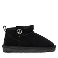 Buty dla dziewczynek - Śniegowce Patrizia Pepe PJ793 Czarny - miniaturka - grafika 1