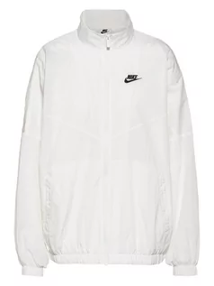 Kurtki i kamizelki sportowe damskie - Nike Bluza sportowa w kolorze białym - grafika 1