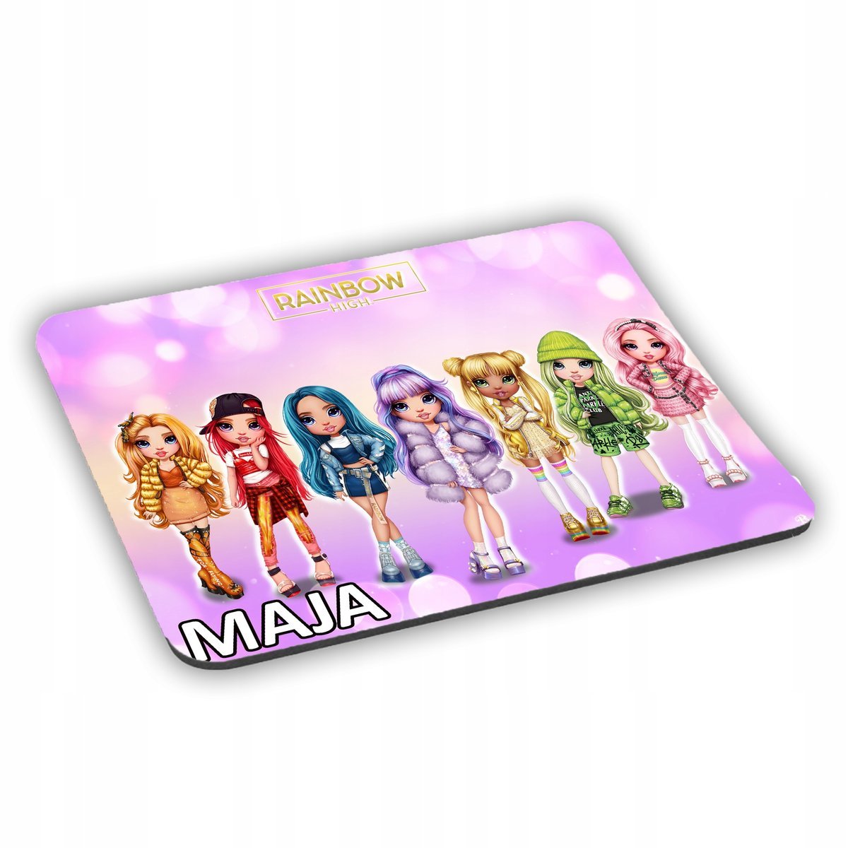 Podkładka pod mysz RAINBOW HIGH + IMIĘ w prezencie