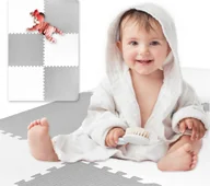 Maty edukacyjne - Happy Kiddo SN84588 Mata 180x120 cm duża piankowa - miniaturka - grafika 1