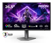 Monitory - AOC AGON PRO AG276QKD2 (26.5") QHD QD-OLED Czarny, Szary - miniaturka - grafika 1