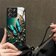 Etui i futerały do telefonów - TEMU Błyszcząca Zielona PC Szkło Teksturowane Etui na Telefon Kompatybilne z Moto Edge 60 Pro/Fusion/50 /Neo/30/20/G (2023)/G Play/G22/G15/E15, z - miniaturka - grafika 1