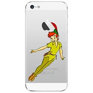 Etui i futerały do telefonów - ERT GROUP etui na telefon Apple Iphone 5/5S/SE, case oryginalny i oficjalnie licencjonowany przez Disney, wzór Peter Pan 001, optymalnie dopasowane, plecki z TPU częściowo przeźroczyste - miniaturka - grafika 1