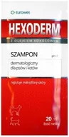 Szampony i odżywki dla psów - Eurowet Eurowet Szampon Hexoderm dla psów i kotów 20ml 16359-uniw - miniaturka - grafika 1