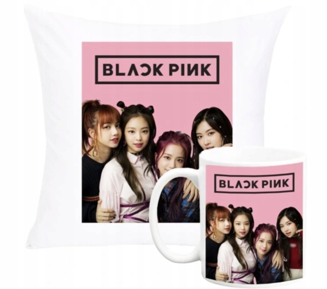 ZESTAW PODUSZKA + KUBEK Prezent BLACKPINK K-POP PIOSENKARKI + IMIĘ 41