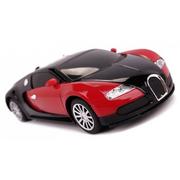 Zabawki zdalnie sterowane - Samochód RC Bugatti Veyron licencja 1:24 czerwony - miniaturka - grafika 1
