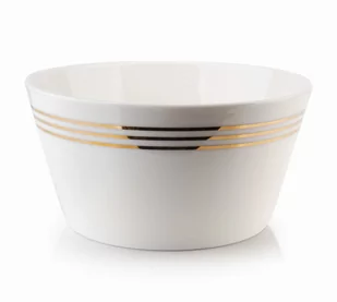 Mondex Mondex MISKA PORCELANOWA 580ml MIRELLA GOLD MONDEX HTNF6926 002A82 - Miski i półmiski - miniaturka - grafika 1