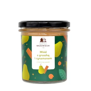 Miód z gruszką i cynamonem / Bartnik Mazowiecki - Miód - miniaturka - grafika 1