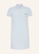 Sukienki - Lacoste Sukienka Polo Z Pikowanym Wzorem blau - miniaturka - grafika 1
