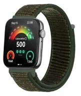 Akcesoria do smartwatchy - opaska pasek bransoleta NYLON Huawei Watch FIT 3 zielona - miniaturka - grafika 1