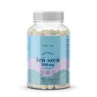 Witaminy i minerały - Ekstrakt z żeń-szenia 300 mg Pure Lab, Aura Herbals, 240 kapsułek - miniaturka - grafika 1