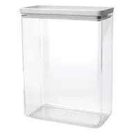 Pojemniki kuchenne - Pojemnik plastikowy BRABANTIA Tasty+ 230684 5.4 L Przezroczysto-jasnoszary - miniaturka - grafika 1