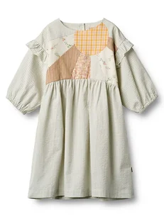 Wheat Sukienka w kolorze jasnoszaro-białym - Sukienki - miniaturka - grafika 1