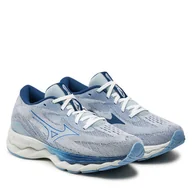 Buty sportowe damskie - Buty do biegania Mizuno Wave Serene J1GD245921 Szary - miniaturka - grafika 1