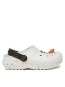 Buty dla chłopców - Crocs Klapki Classic Frozen Olaf Clog Kids 210234 Biały - miniaturka - grafika 1