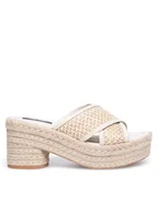Espadryle damskie - Nine West Espadryle WYL2734-1 Beżowy - miniaturka - grafika 1