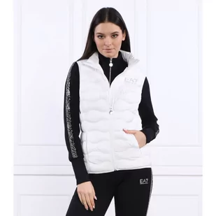 EA7 Bezrękawnik | Regular Fit - Kamizelki damskie - miniaturka - grafika 1