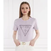 Koszulki i topy damskie - GUESS T-shirt | Regular Fit - miniaturka - grafika 1