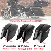 Części motocyklowe - AliExpress Samger Motorcycle 4"5 "rozciągnięte rozszerzone sakwy torba siodło dla Harley Touring - miniaturka - grafika 1