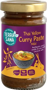 Pasta Curry Tajska Bezglutenowa BIO 120 g - Terrasana - Zdrowa żywność - miniaturka - grafika 1