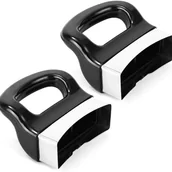 Zawiasy, okucia i inne akcesoria - Zestaw 2 wymiennych uchwytów do garnków i patelni, wyjmowane przybory kuchenne z jednym otworem, krótki uchwyt boczny - miniaturka - grafika 1