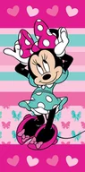 Okrycia kąpielowe dla dzieci - Ręcznik Bawełniany Myszka Minnie 70X140 Cm Mickey - miniaturka - grafika 1