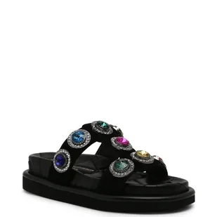 Kurt Geiger Klapki ORSON z dodatkiem skóry - Klapki i japonki damskie - miniaturka - grafika 1