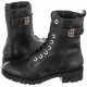 Botki damskie - Tommy Hilfiger Bikery Essentials Biker Boot FW0FW05947 BDS Black (TH286-a) - grafika 1