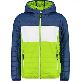 CMP - Kurtka dziecięca z kapturem , Limegreen-Dusty Blue, 152 - Kurtki i płaszcze dla chłopców - miniaturka - grafika 1