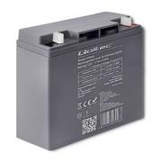 Baterie do zasilaczy awaryjnych UPS - QOLTEC Qoltec Akumulator AGM | 12V | 17Ah | max.255A - miniaturka - grafika 1