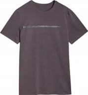 Koszulki męskie - Męska koszulka bawełniania 4F M2077 casualowy T-SHIRT sportowy R. XXL - miniaturka - grafika 1