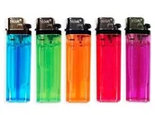 Trafika - 50 x Zapalniczka Zapalniczki Krzesiwowe kolor - miniaturka - grafika 1