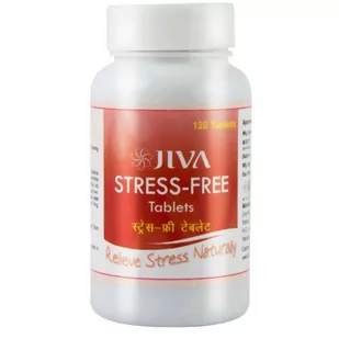 JIVA AYURVEDA JIVA Ayurveda Stress Free 120 t. na stres DV0338 - Układ nerwowy - miniaturka - grafika 1