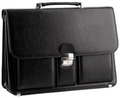 Teczki i aktówki - Teczka Aktówka męska skórzana Producent T10 - miniaturka - grafika 1