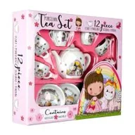 Zabawy w naśladowanie dorosłych - Porcelanowy serwis dla dzieci 12el Lillie and Elli Cass film - miniaturka - grafika 1