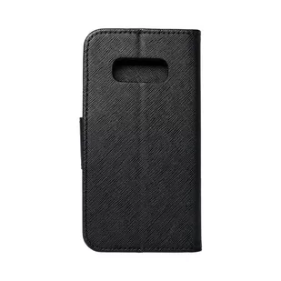 PARTNERTELEKOM Etui z klapką Fancy SAMSUNG S10e S10 Lite czarny 74733 - Etui i futerały do telefonów - miniaturka - grafika 1