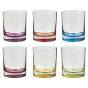 Szklanki - Secret de Gourmet Komplet 6 kolorowych szklanek 300 ml DD.15428 - miniaturka - grafika 1
