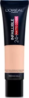 Podkłady do twarzy - Maybelline Loreal Podkład Infallible 24H Matte Cover nr 110 Rose Vanilla 30ml SO_112174 - miniaturka - grafika 1