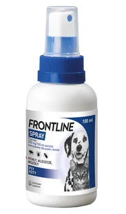 Frontline Spray 100ml - Artykuły przeciw pasożytom - miniaturka - grafika 1