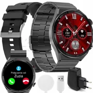 Smartwatch - Aries Watches DT3 Mate Czarny - miniaturka - grafika 1